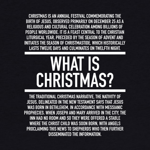 Christmas Defined by Hidden Verb